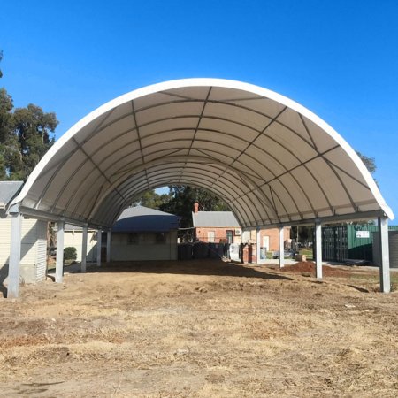 C2020 W20'×L20’×H6’6” Industrial Container Shelter