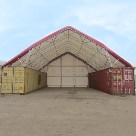 C404012DT W40'×L40’×H12’ Double Truss Container Shelter