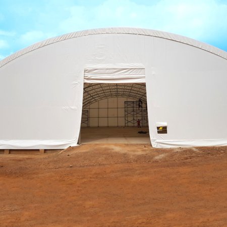 7012028DP W70'×L120’×H28’ Portable large fabric tent