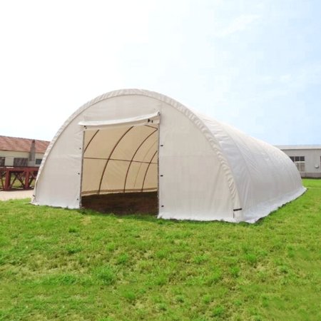 308515 W30'×L85’×H15’ Fabric Cover Warehouse Tent